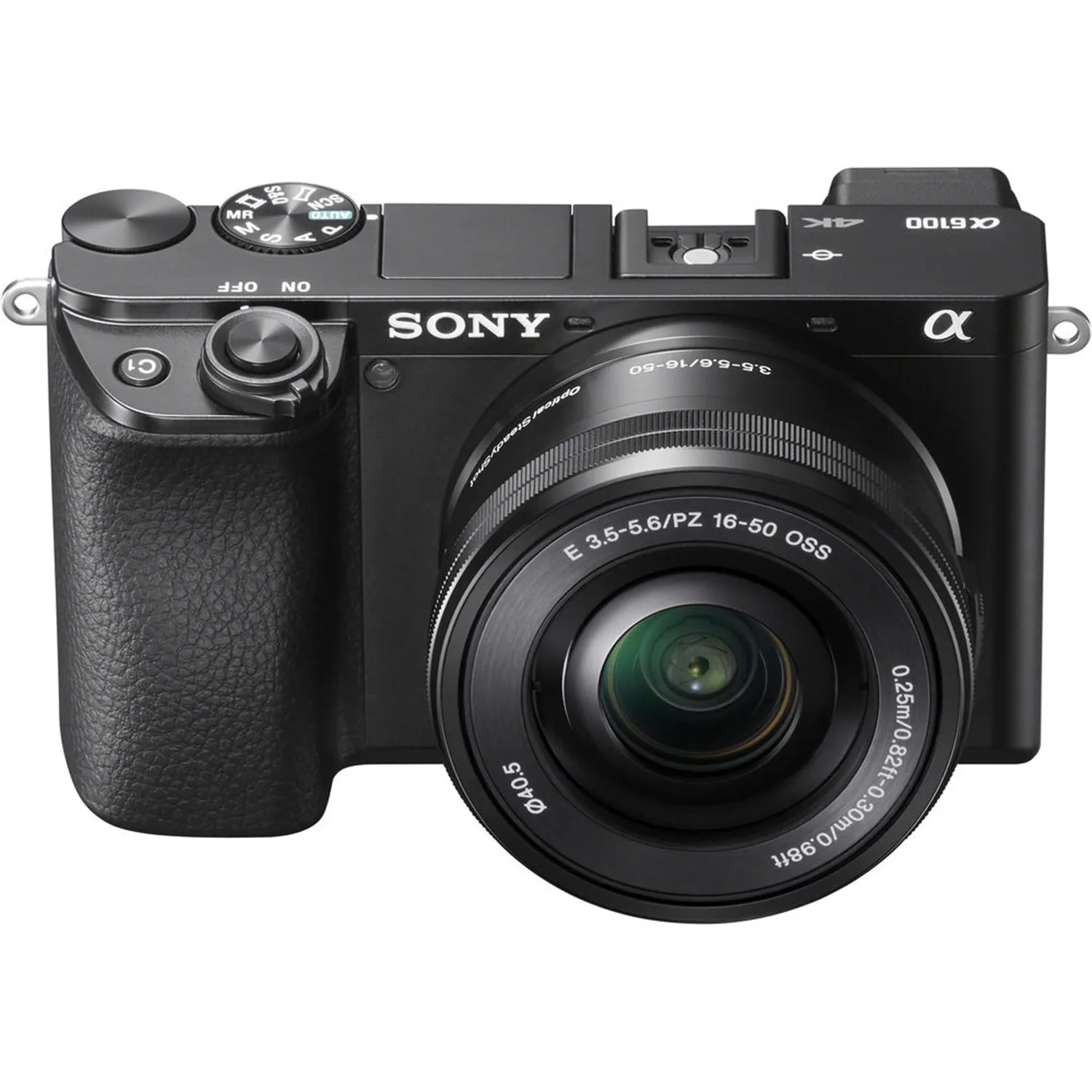 Sony Alpha a6100 Mirrorless Digital Camera with 16-50mm and 55-210mm Lenses