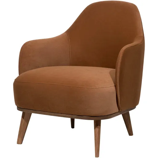 Sophia 30H x 28W x 28D Modern Accent Chair