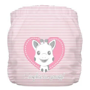 Sophie La Girafe One Size Hybrid AIO - Nappy and 2 Inserts