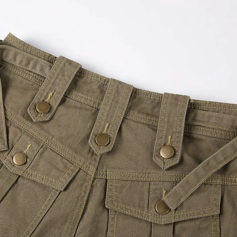 Sora Tab Snap Skirt
