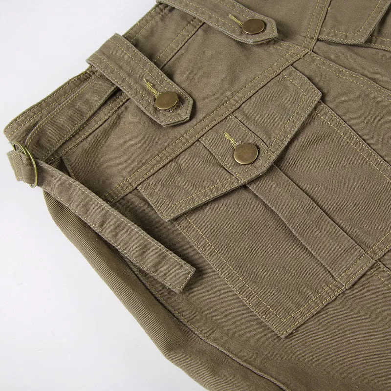 Sora Tab Snap Skirt