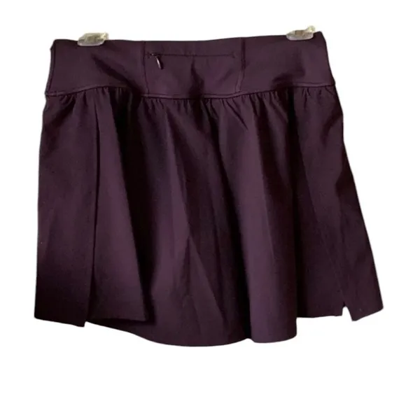 SPANX Get Moving Burgundy Athletic Skort