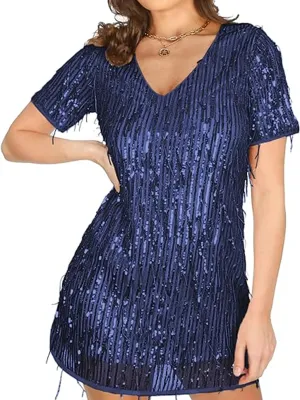 Sparkling Fringe Dress