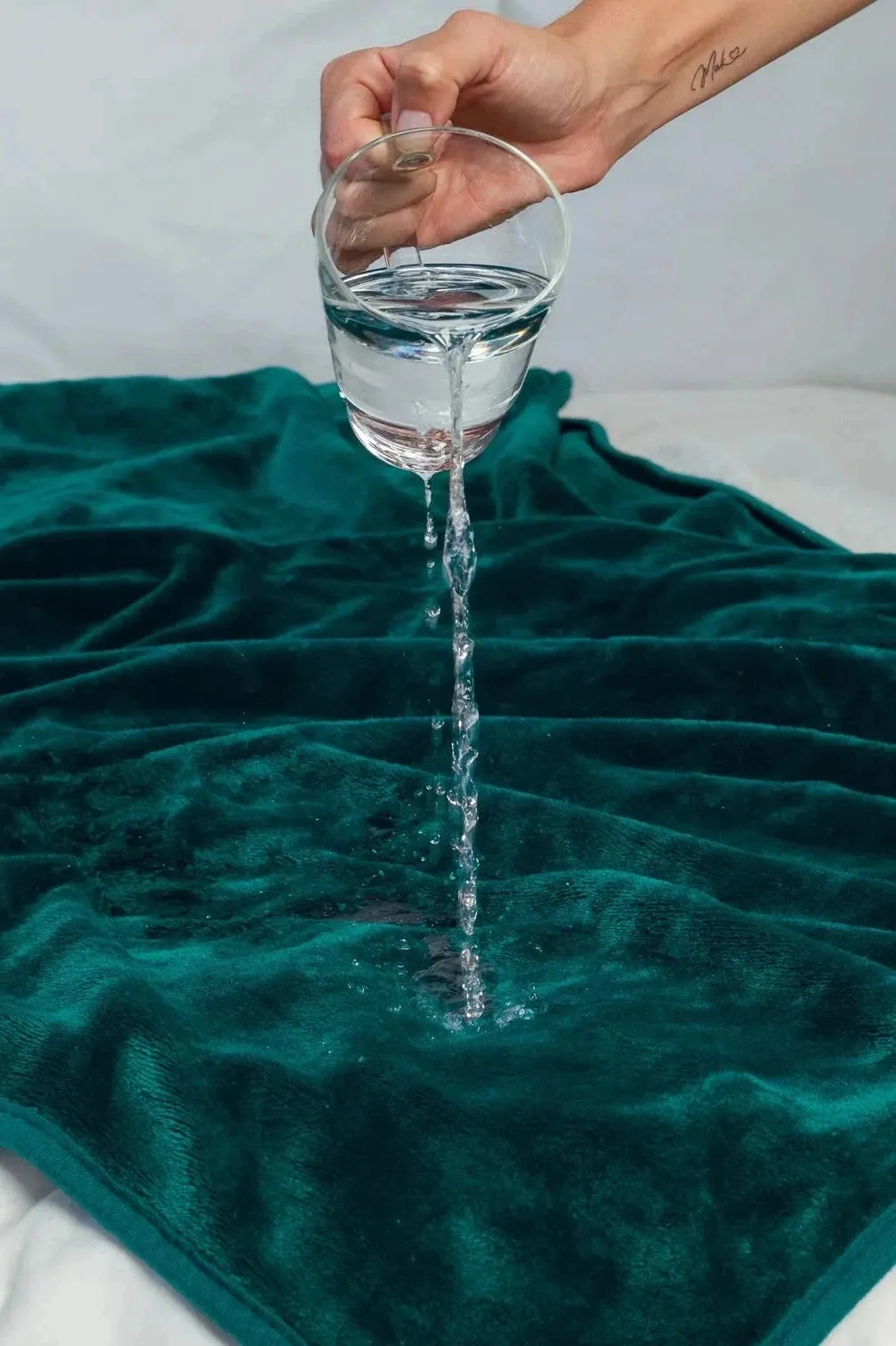 Splash Blanket Emerald Medium