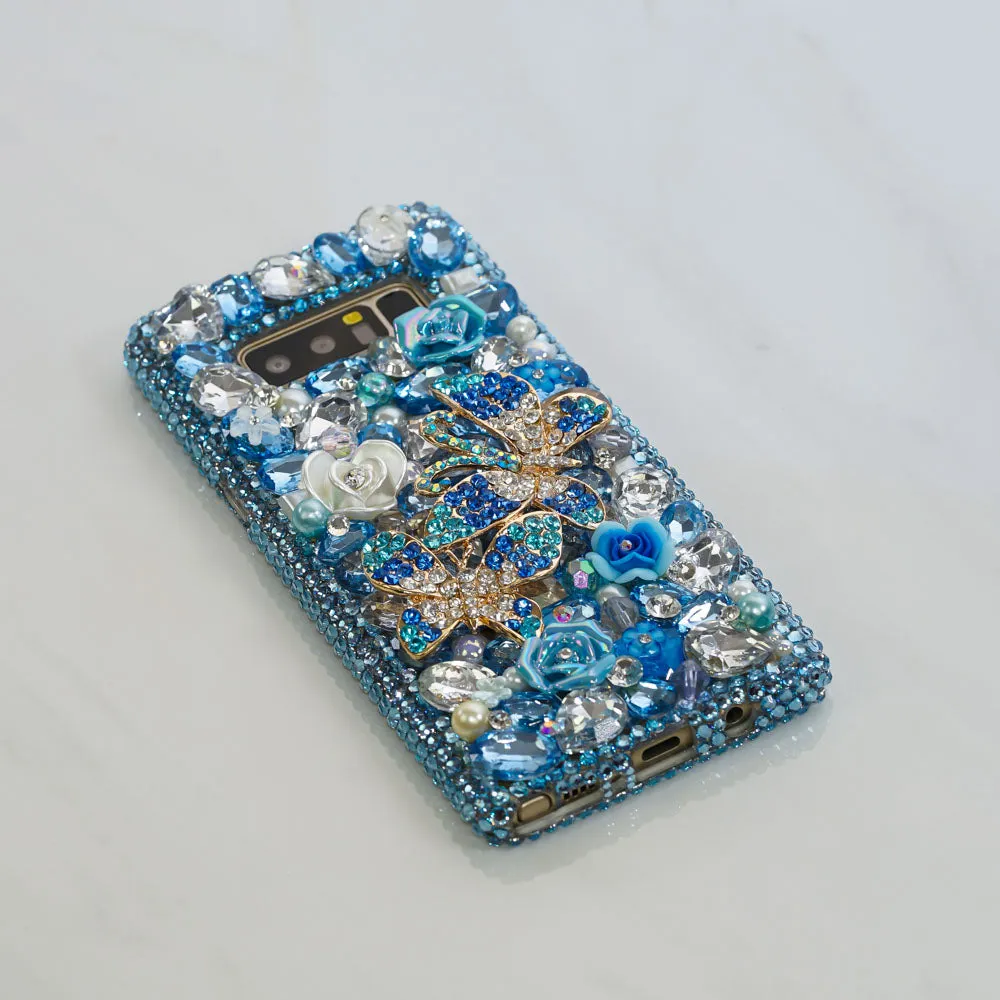 Spring Blue Double Butterfly Design (style 359)