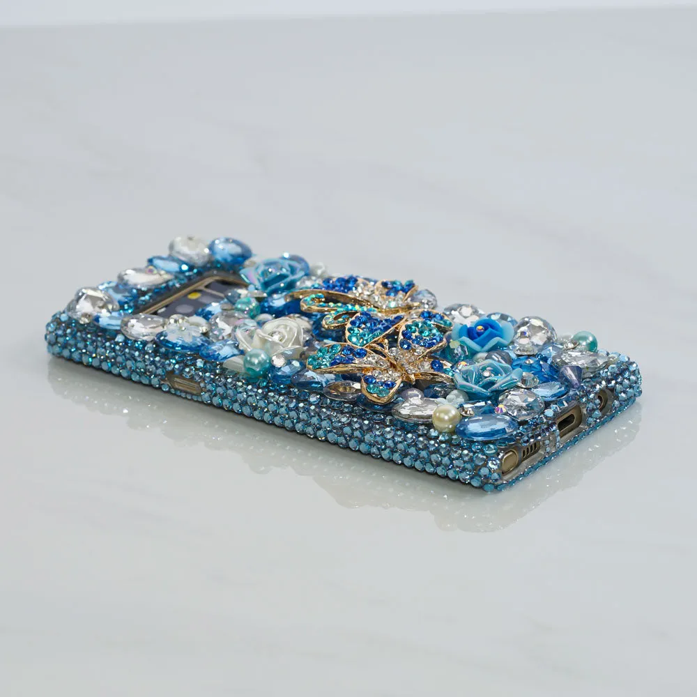 Spring Blue Double Butterfly Design (style 359)