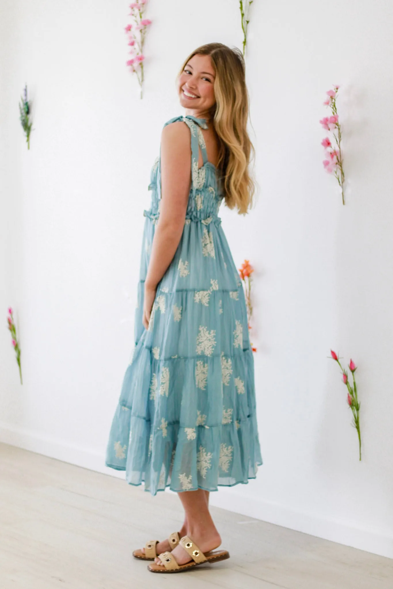 Spring Time is Coming Maxi Dress