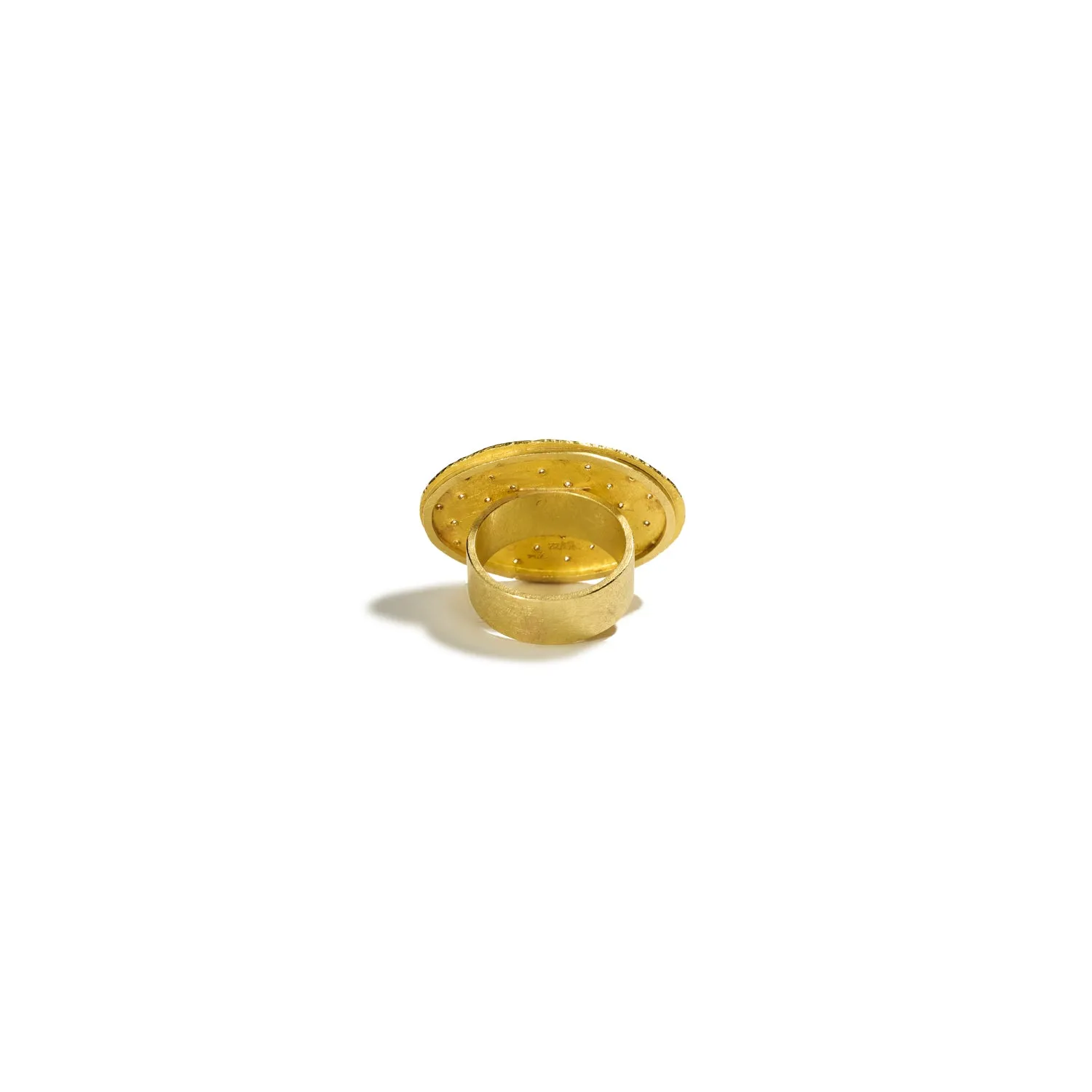 Sprinkled Diamond Ring