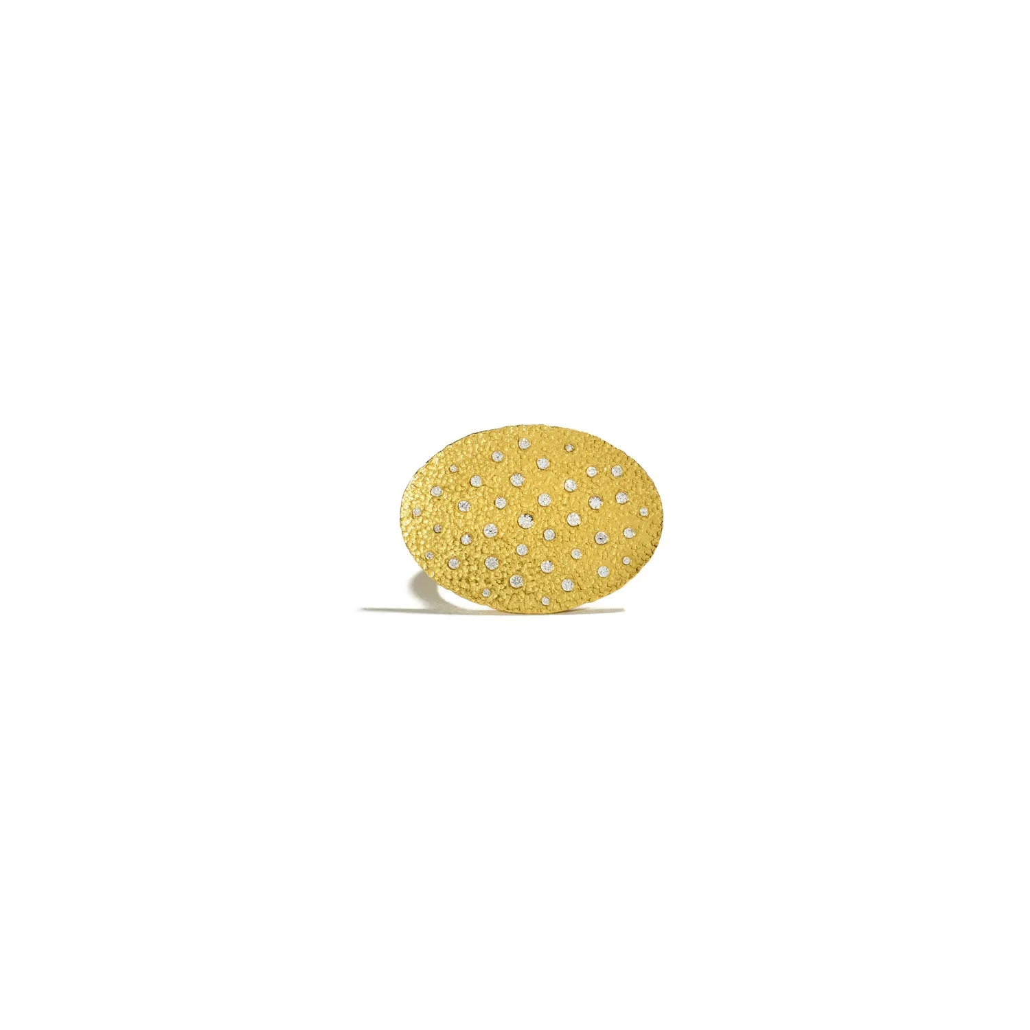 Sprinkled Diamond Ring