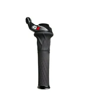 Sram X0 2 Speed Grip Shift Shifter Left Hand - Inc. Lock-On Grips - Red Logo