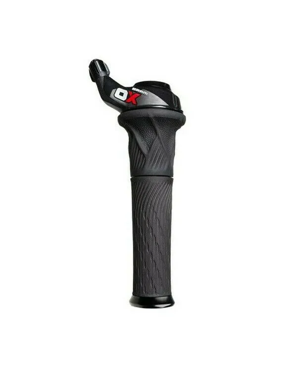 Sram X0 2 Speed Grip Shift Shifter Left Hand - Inc. Lock-On Grips - Red Logo