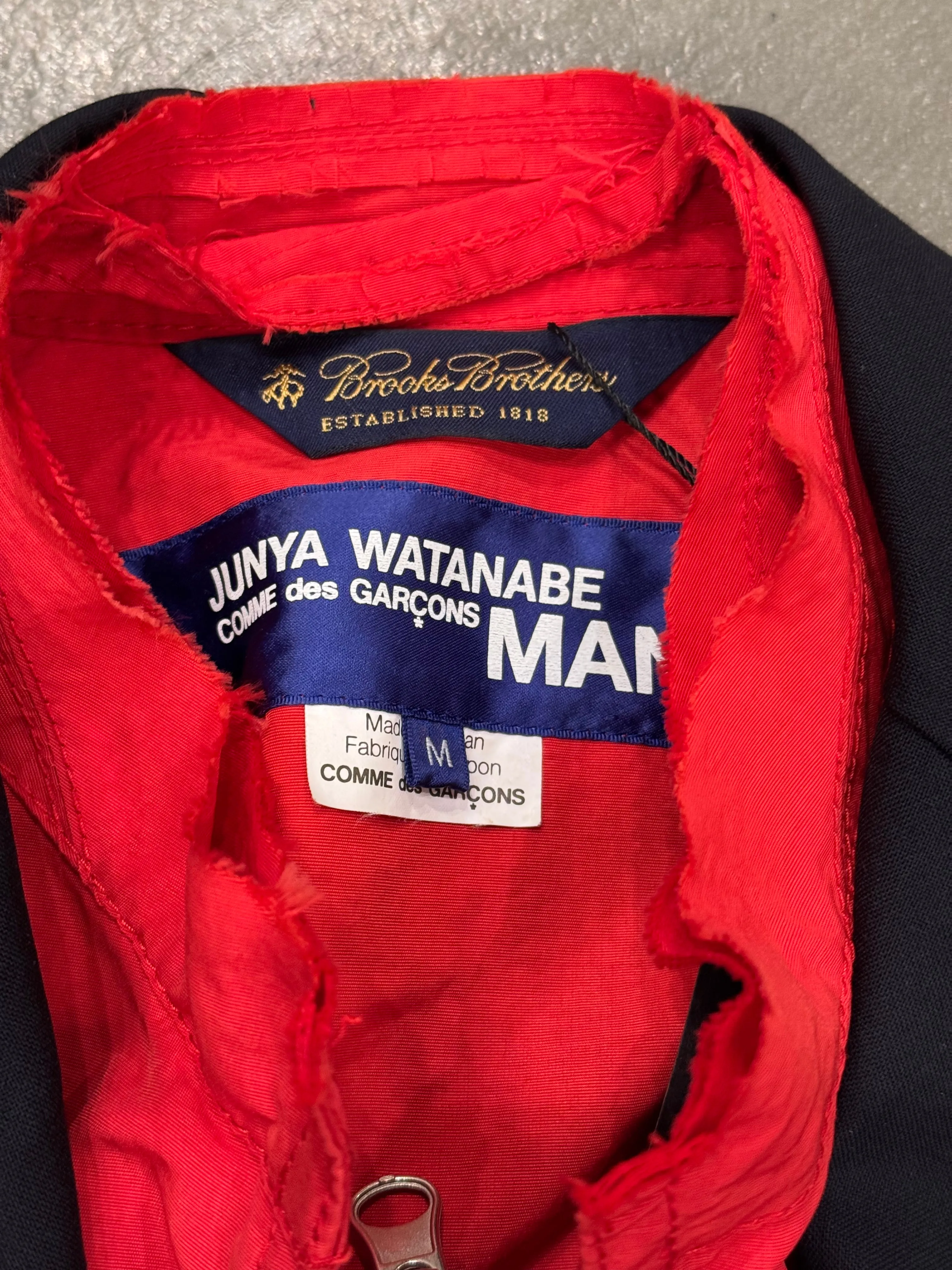 S/S2009 Junya Watanabe Comme des Garçons runway hybrid reversible jacket