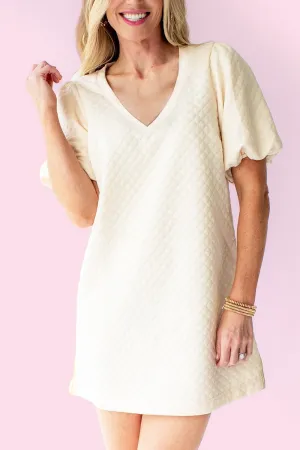 Stacey Ivory Dress - Mary Square