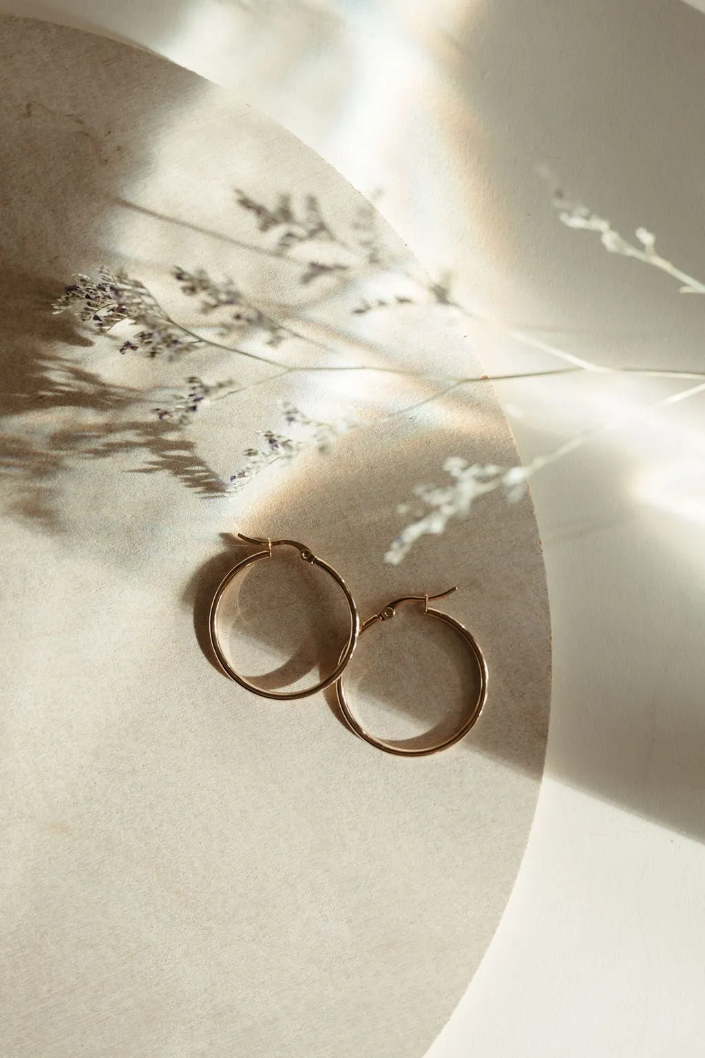 Stainless Steel Hoop Earring