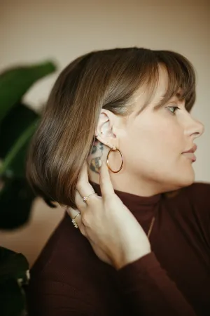 Stainless Steel Hoop Earring