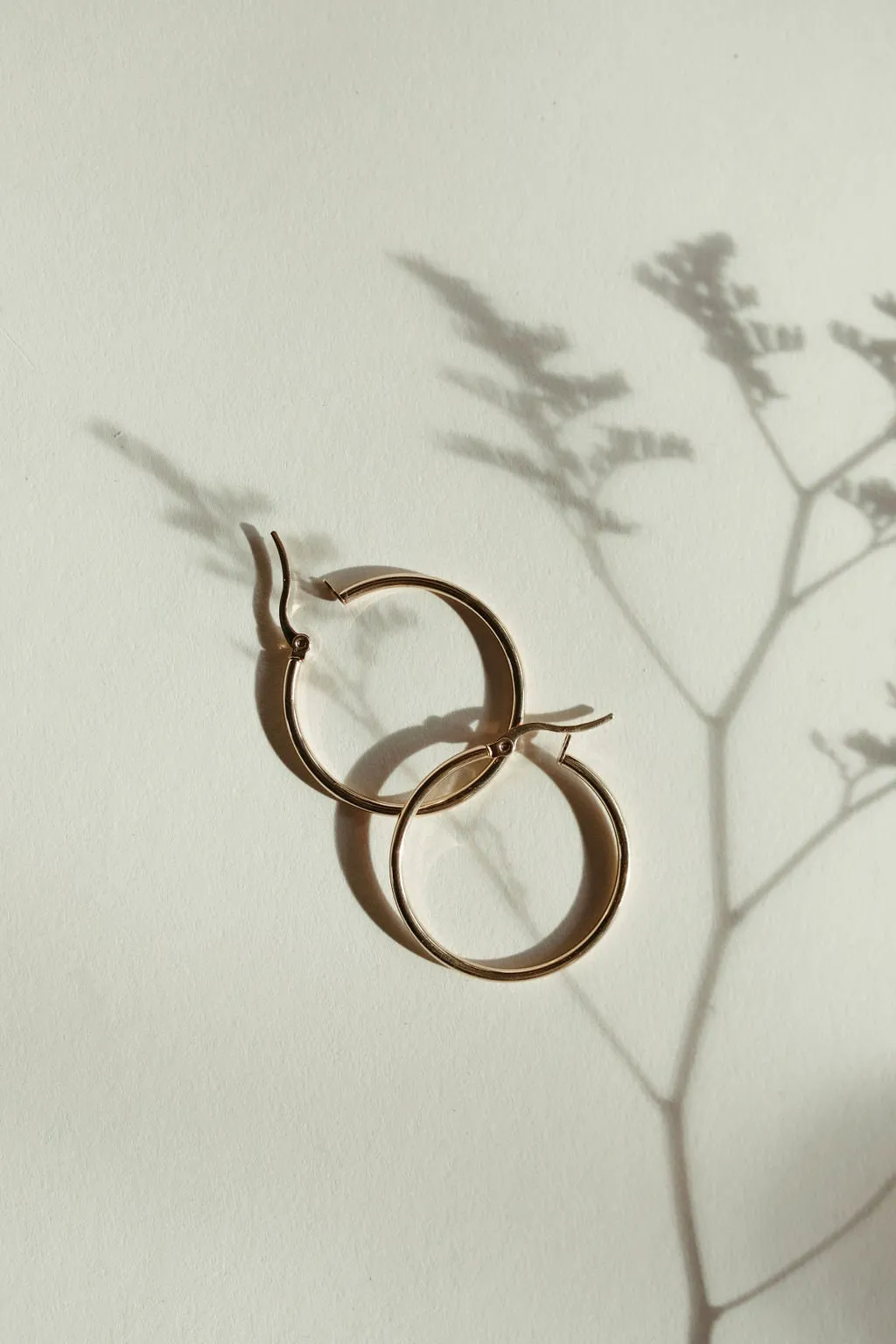 Stainless Steel Hoop Earring