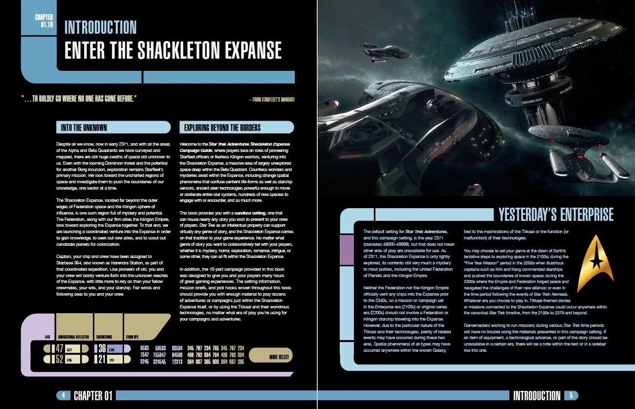 Star Trek Adventures Shackleton Expanse Campaign Guide - PDF