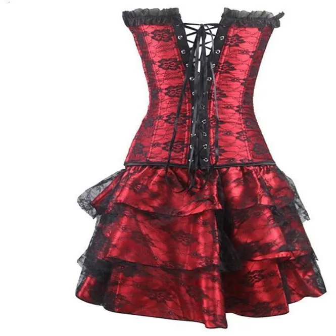 Steampunk Corset Dress - 4 Color Variants