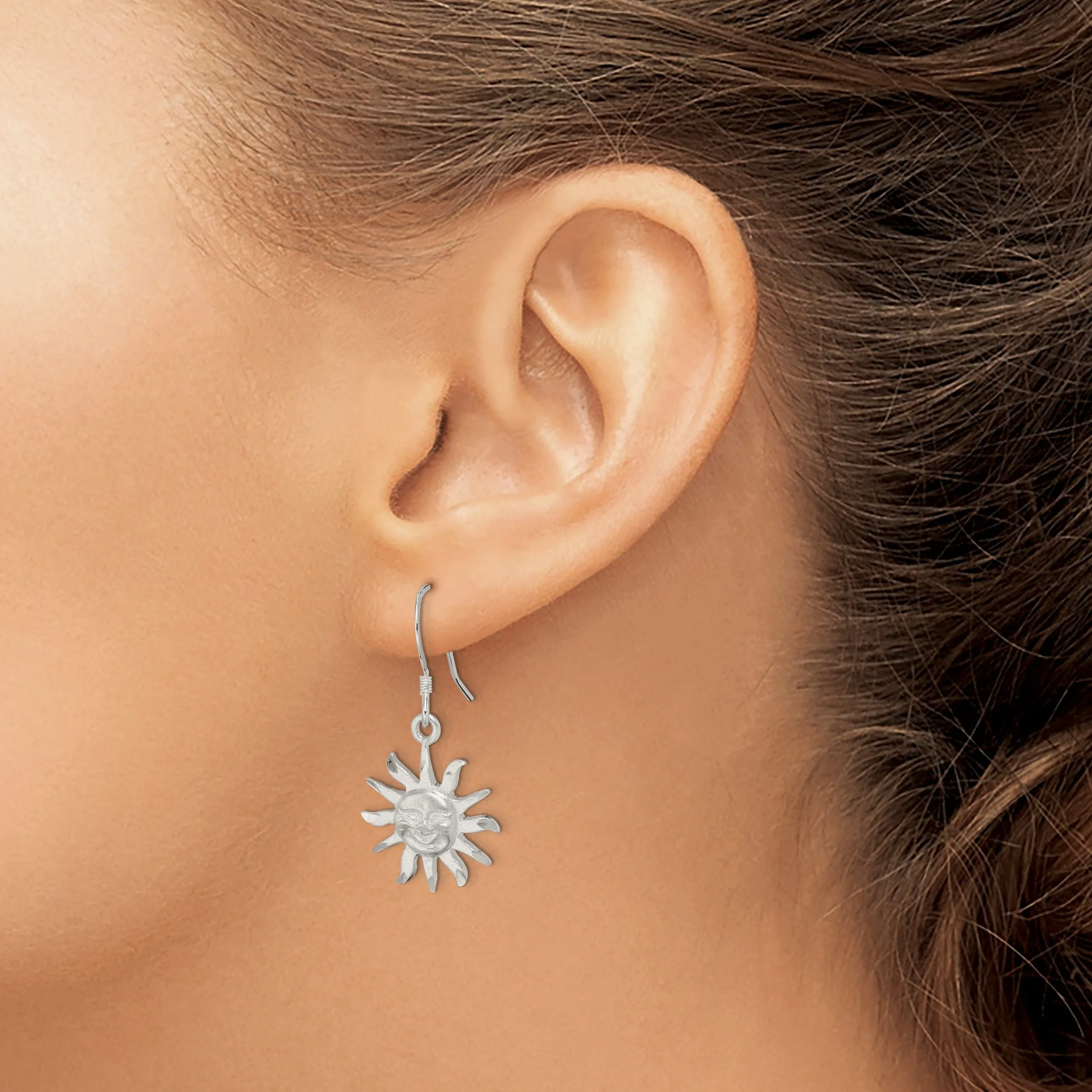 Sterling Silver Celestrial Dangle Earrings
