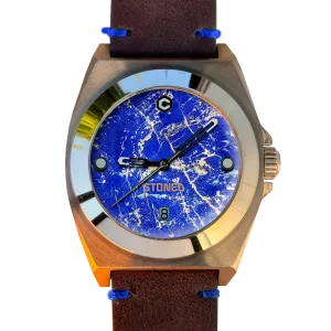 STONED Lapis Lazuli Bronze Automatic