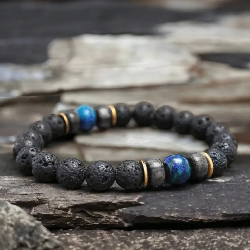 STONED Lapis Lazuli Bronze Automatic