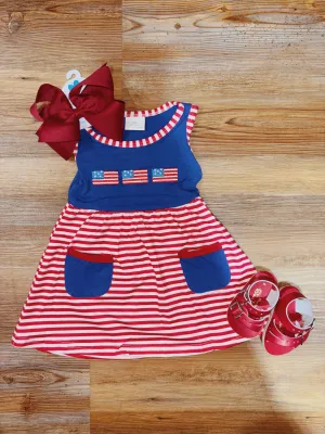 Striped Flag Dress