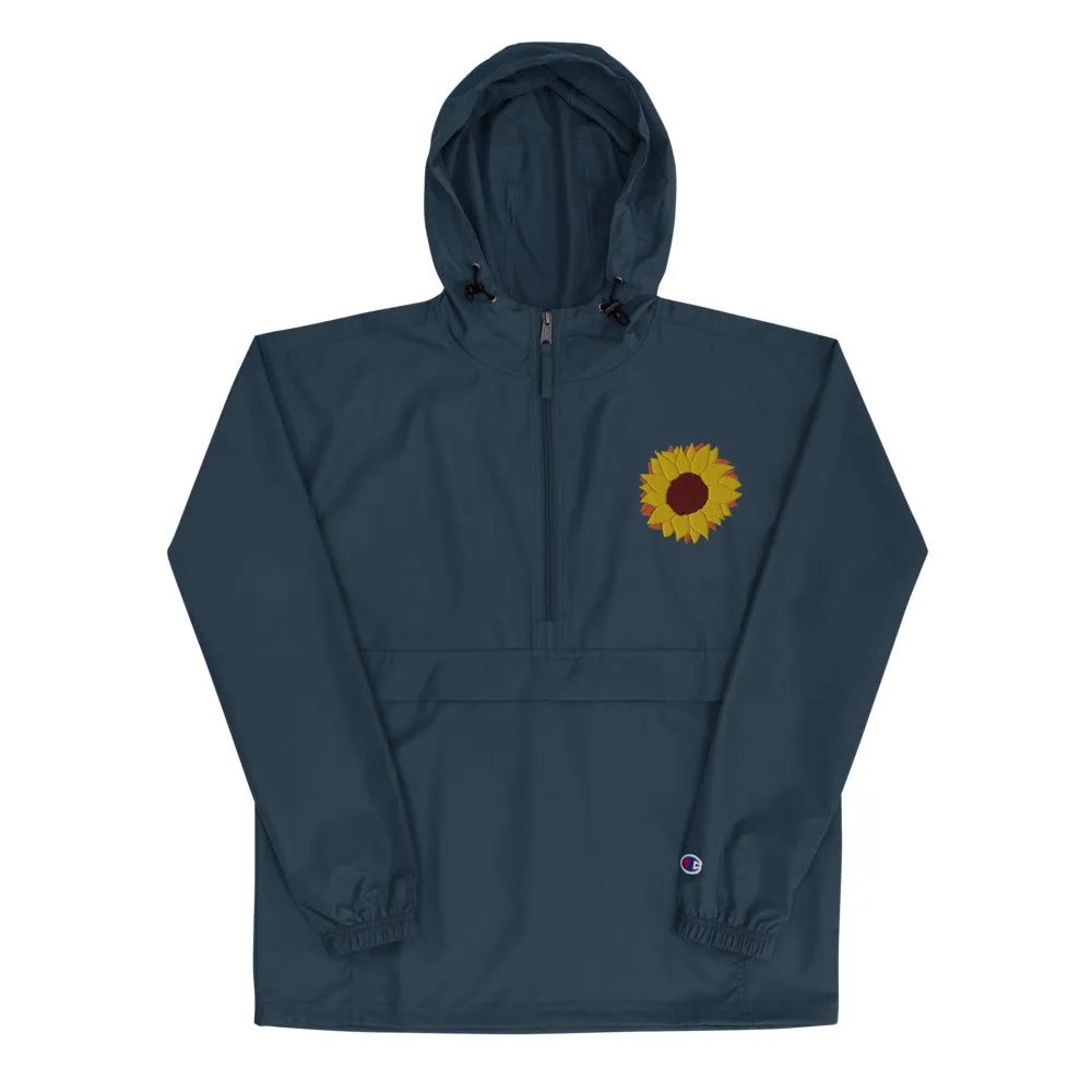Striped Wine Champion Packable Jacket