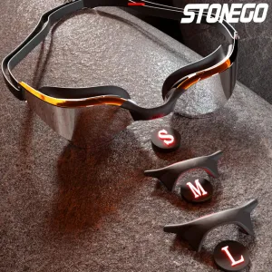 Stylish Anti-Fog Swim Goggles - HD Wide-Angle Lens