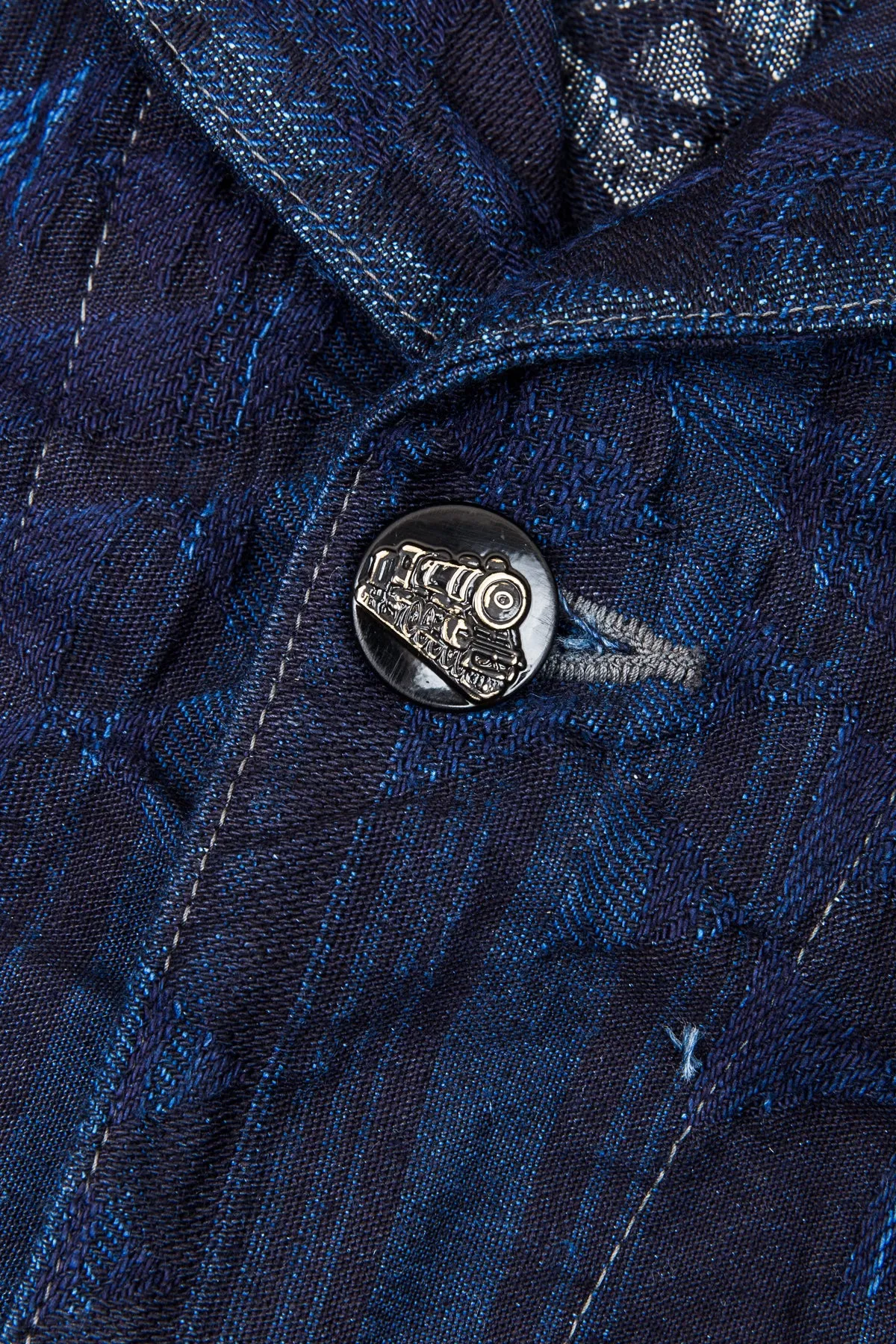 Sugar Cane & Co Native American Denim Work Coat