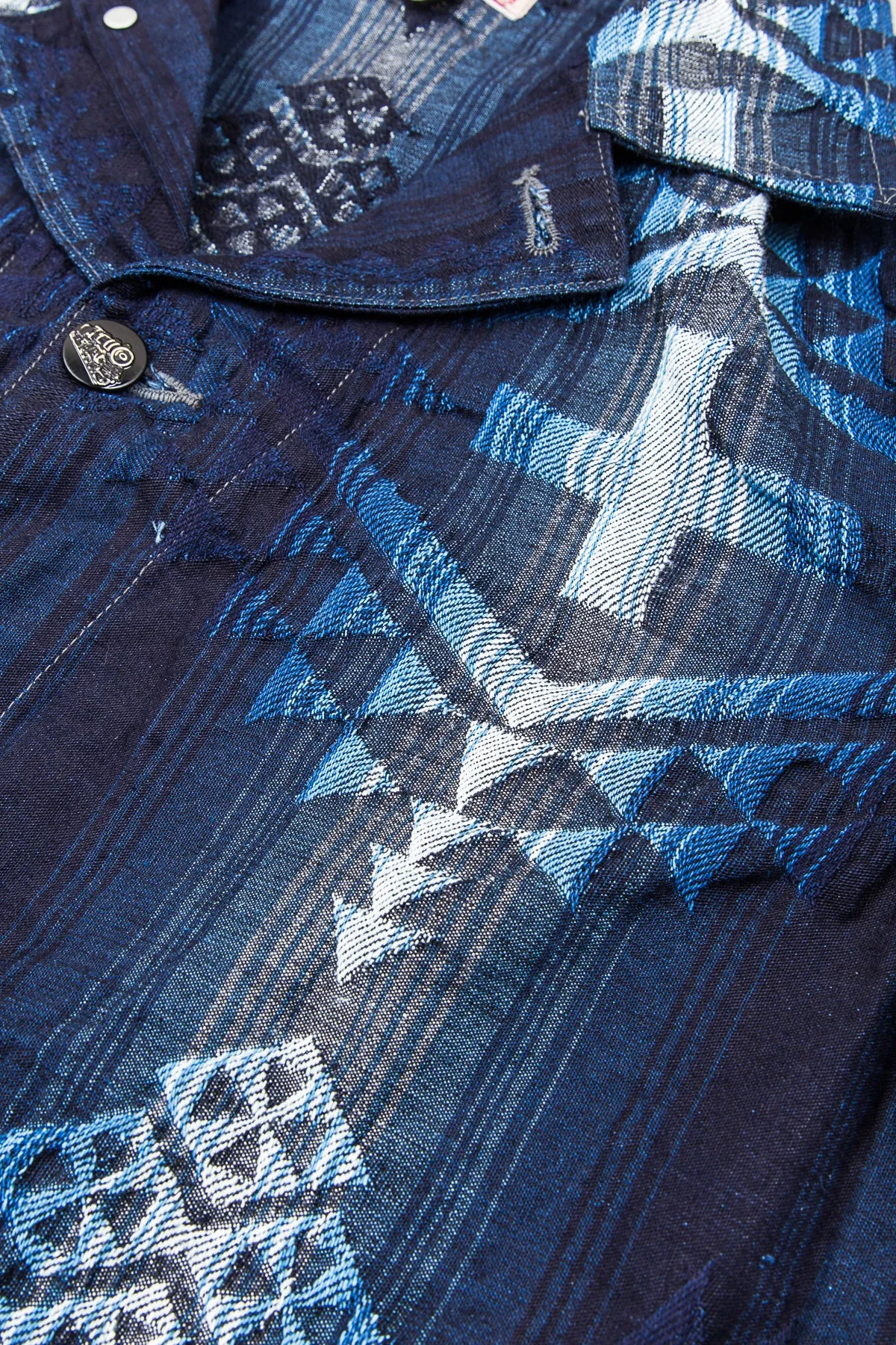 Sugar Cane & Co Native American Denim Work Coat
