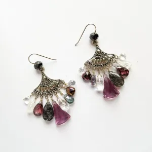 Sugar Plum Chandelier Earrings 348