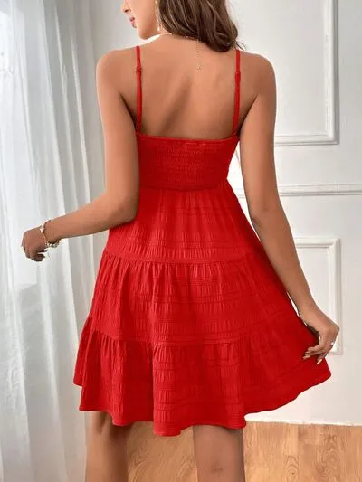 Summertime Smocked Square Neck Cami Dress (8 Colors)