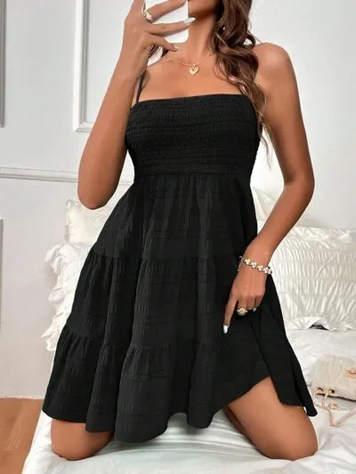 Summertime Smocked Square Neck Cami Dress (8 Colors)