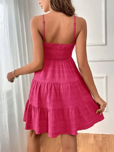 Summertime Smocked Square Neck Cami Dress (8 Colors)