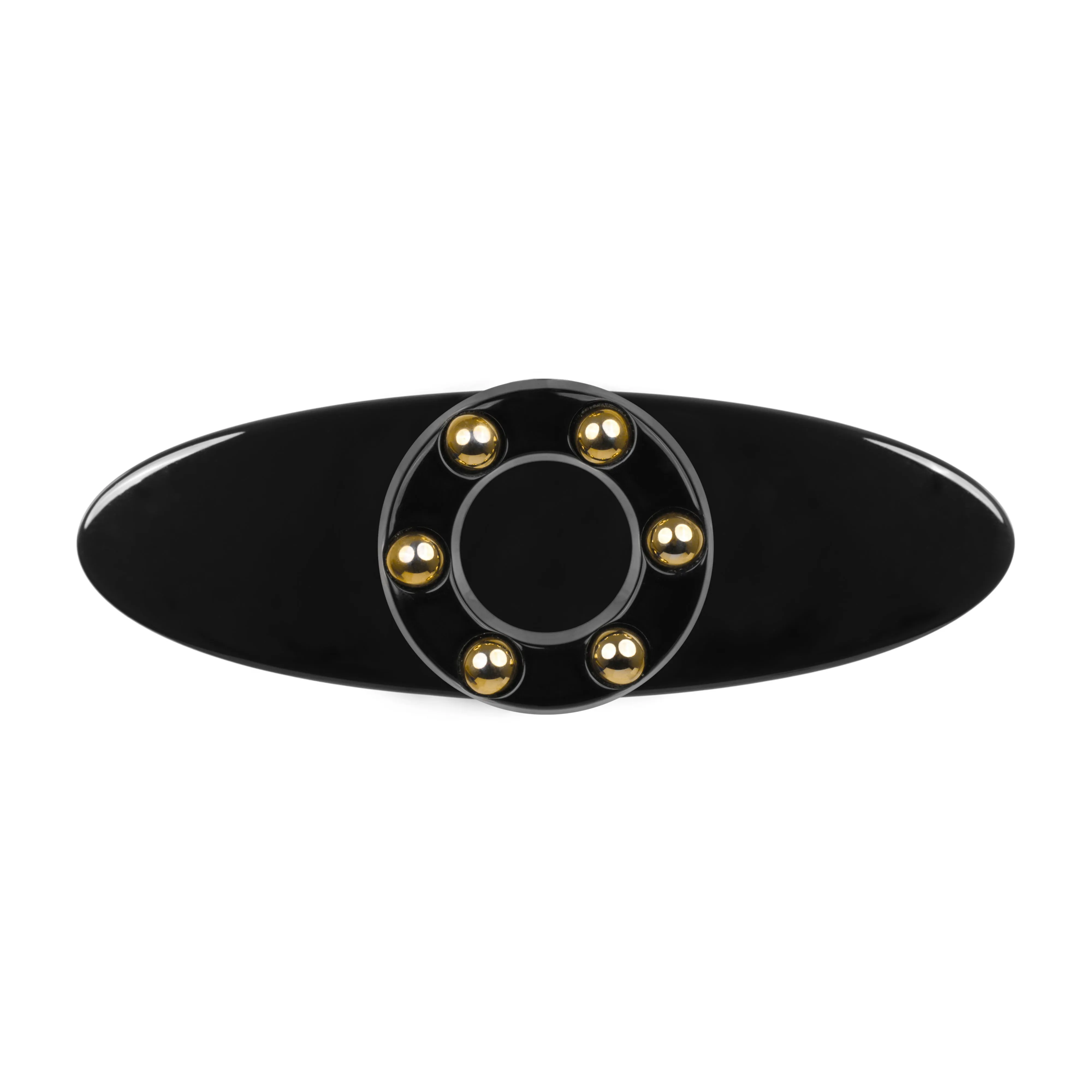 Sun Stud Black Hair Clip