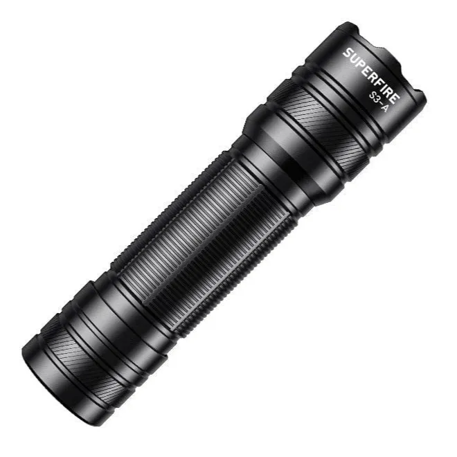 SUPERFIRE S3-A Rechargeable EDC Flashlight Torch 146 Lumens