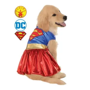 Supergirl Pet Costume Size M