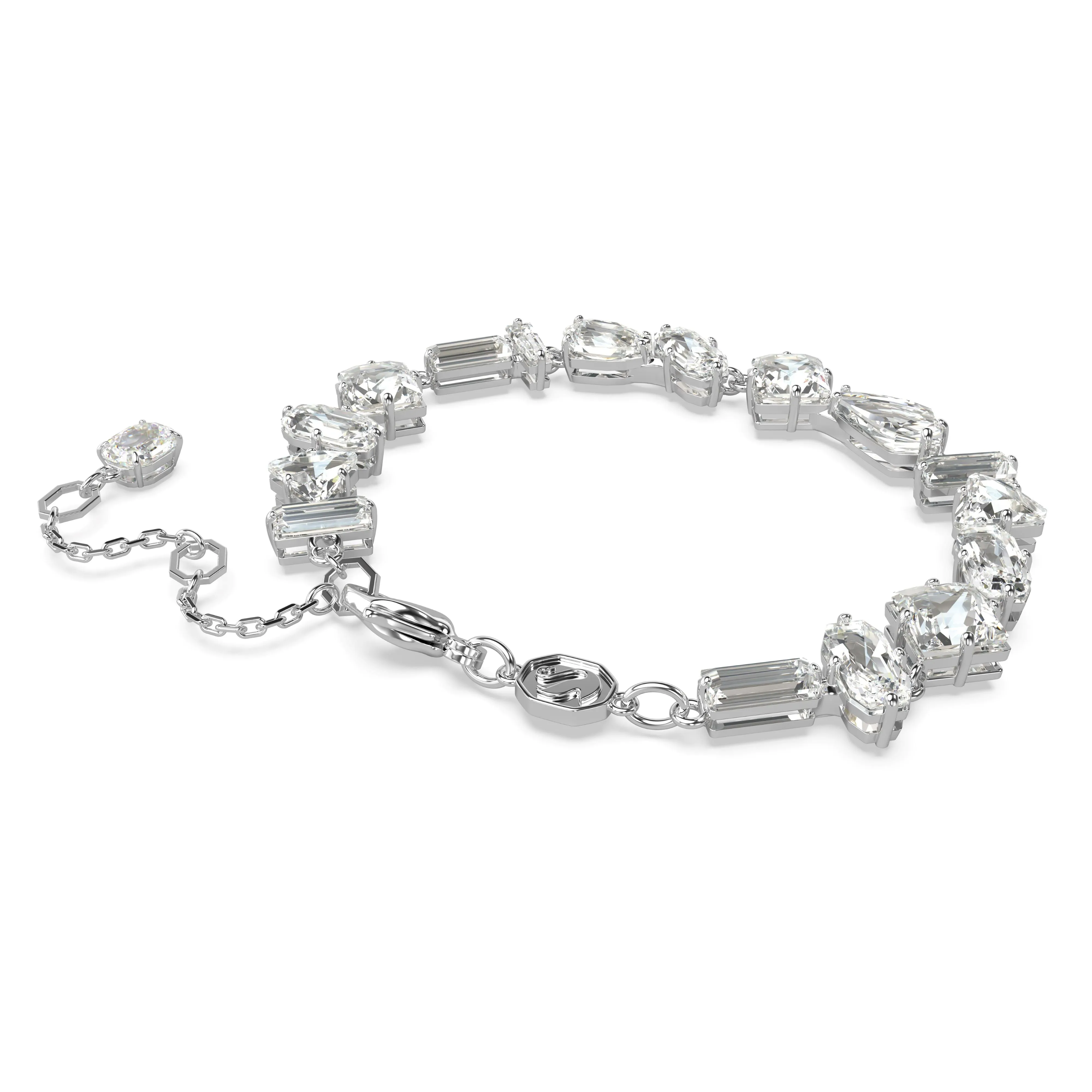 Swarovski Mesmera Rhodium Mixed Cuts Bracelet