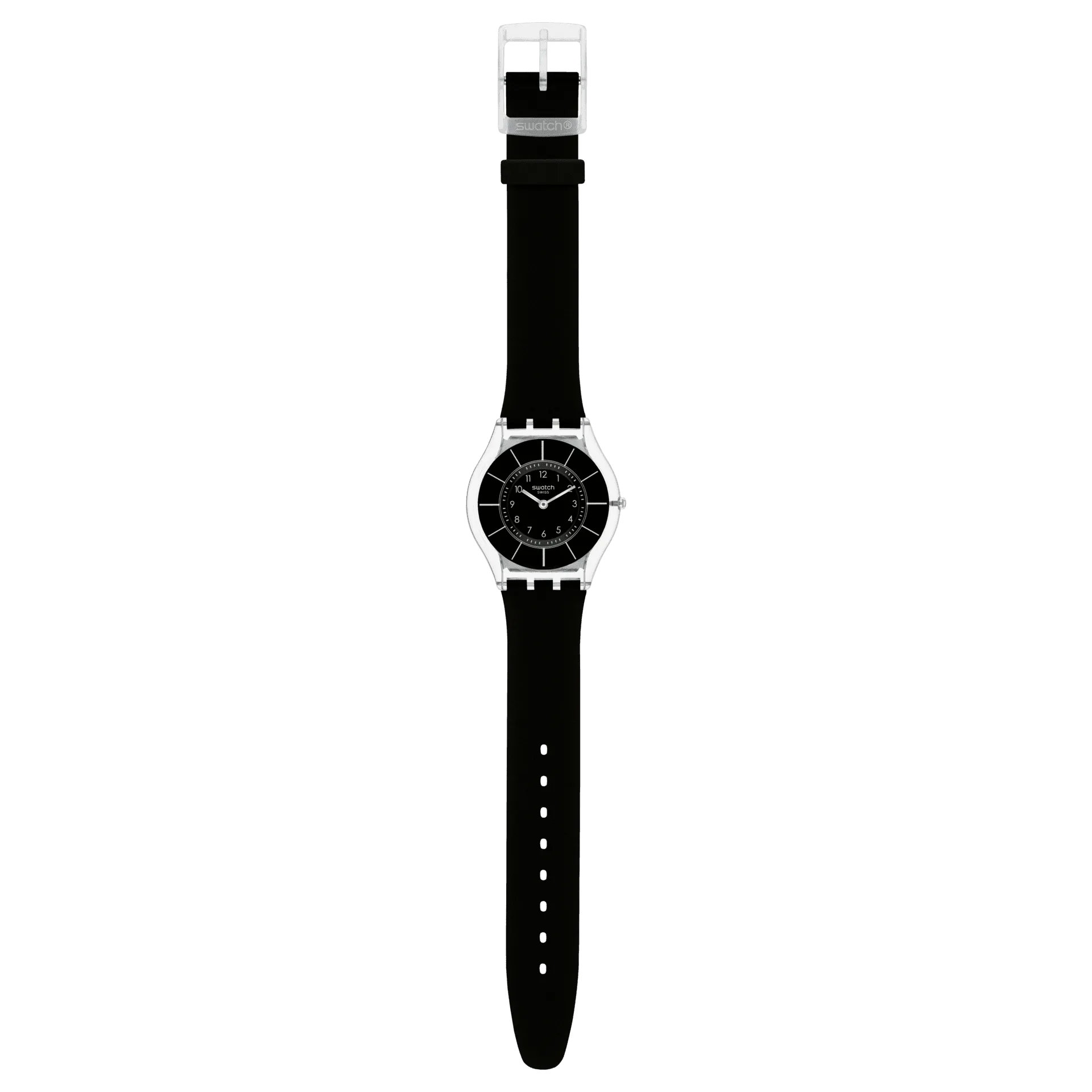 Swatch Black Classified Originals Skin 34mm SS08K103 watch