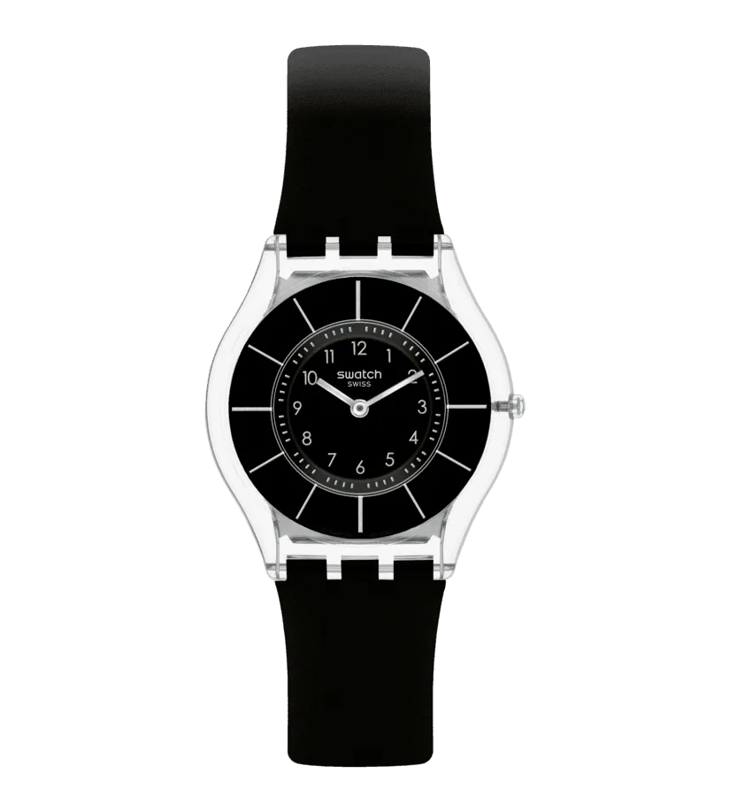 Swatch Black Classified Originals Skin 34mm SS08K103 watch