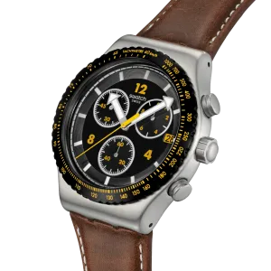 Swatch Canyon Chaser Originals Chrono Irony 43mm yvs530 watch