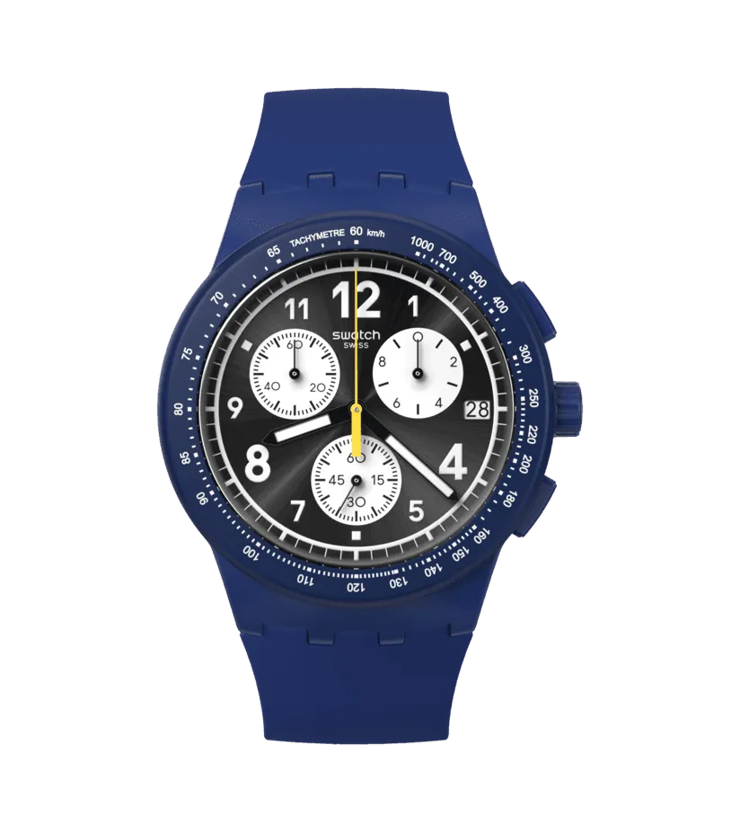 Swatch Nothing Basic About Blue Originals Chrono Susn418 watch