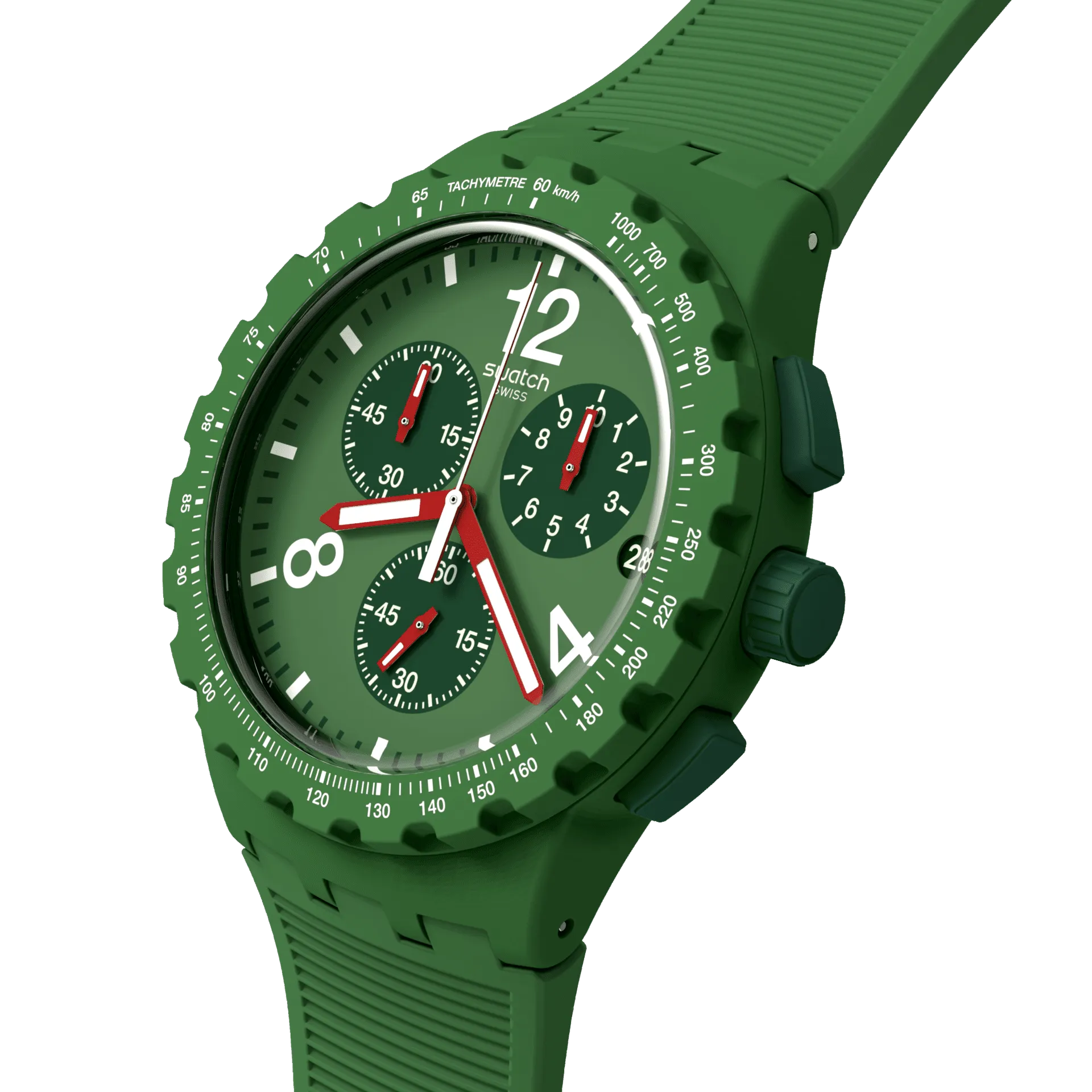 Swatch Primarily Green Originals Chrono 42mm Susg407