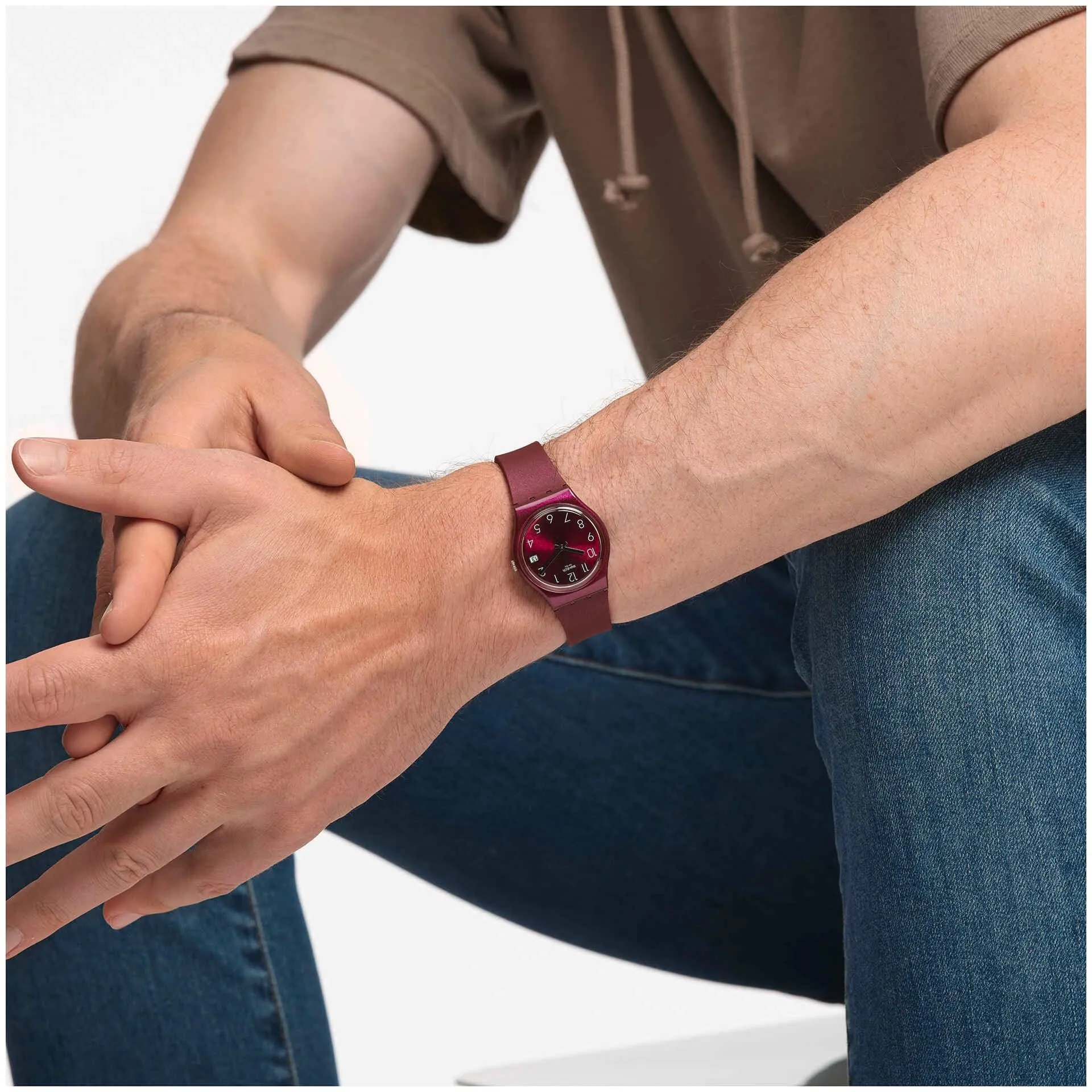 Swatch Redbaya Originals Gent 34mm gr405 watch