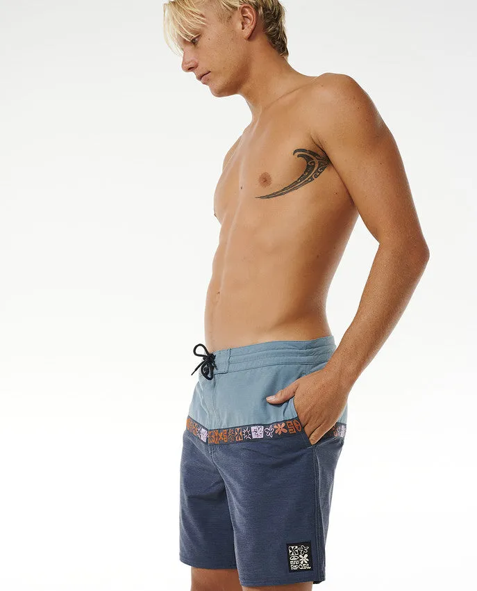 SWC FUNGI LAYDAY BOARDSHORT - DARK NAVY