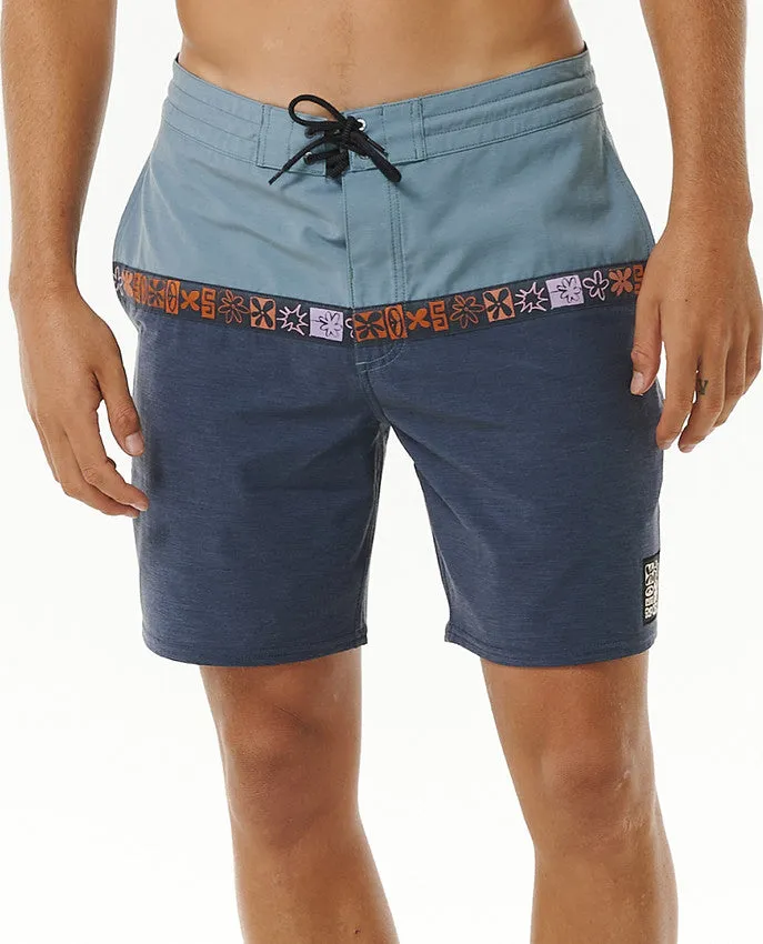 SWC FUNGI LAYDAY BOARDSHORT - DARK NAVY