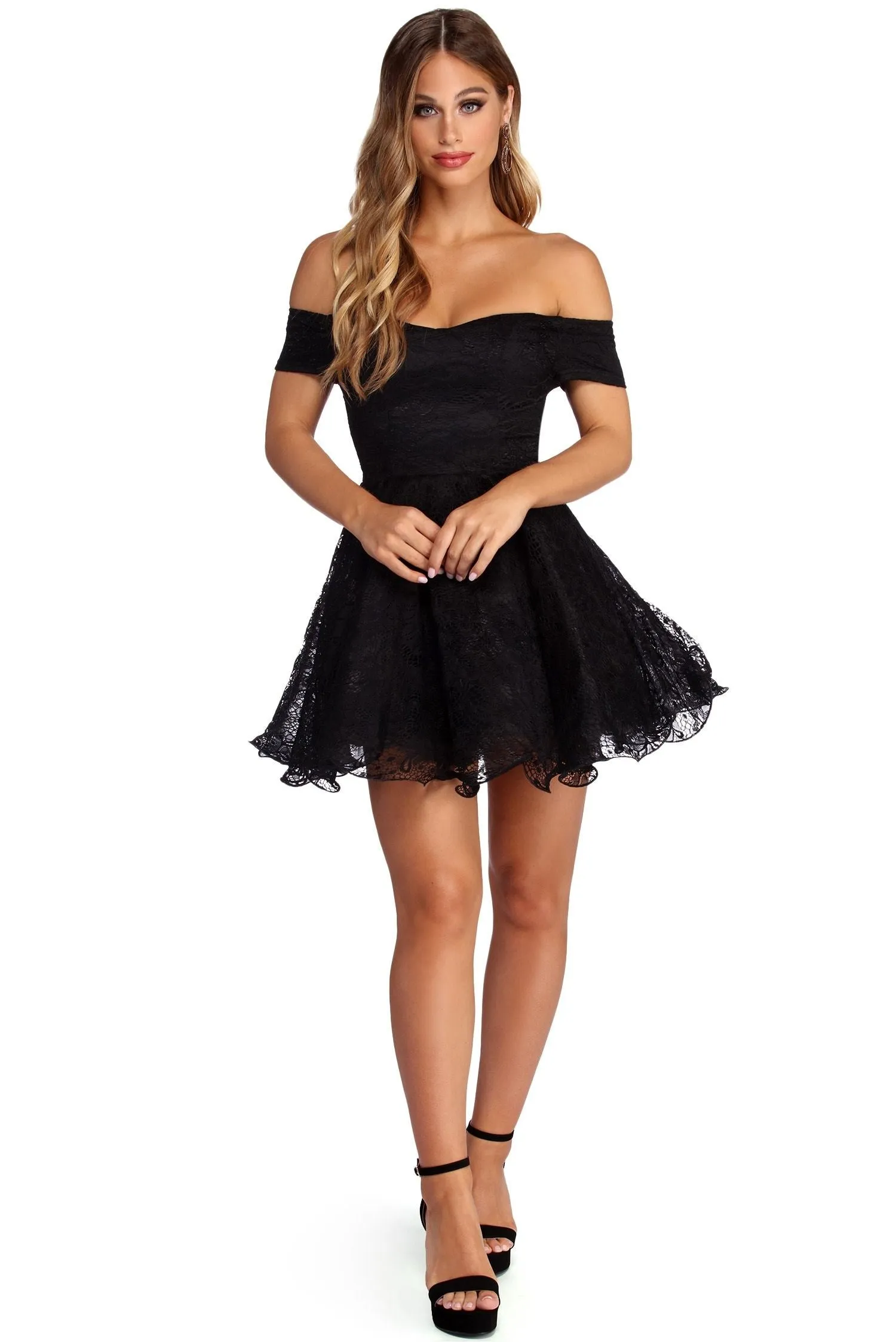 Sweet Elegant Day Dress