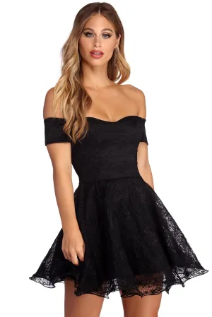 Sweet Elegant Day Dress
