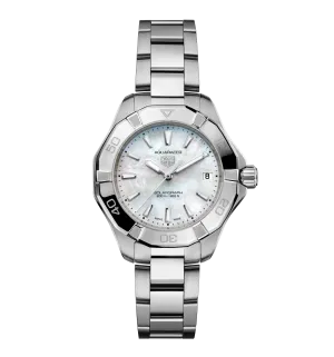 TAG Heuer Aquaracer Professional 200 Solargraph Watch with Mother of Pearl Dial