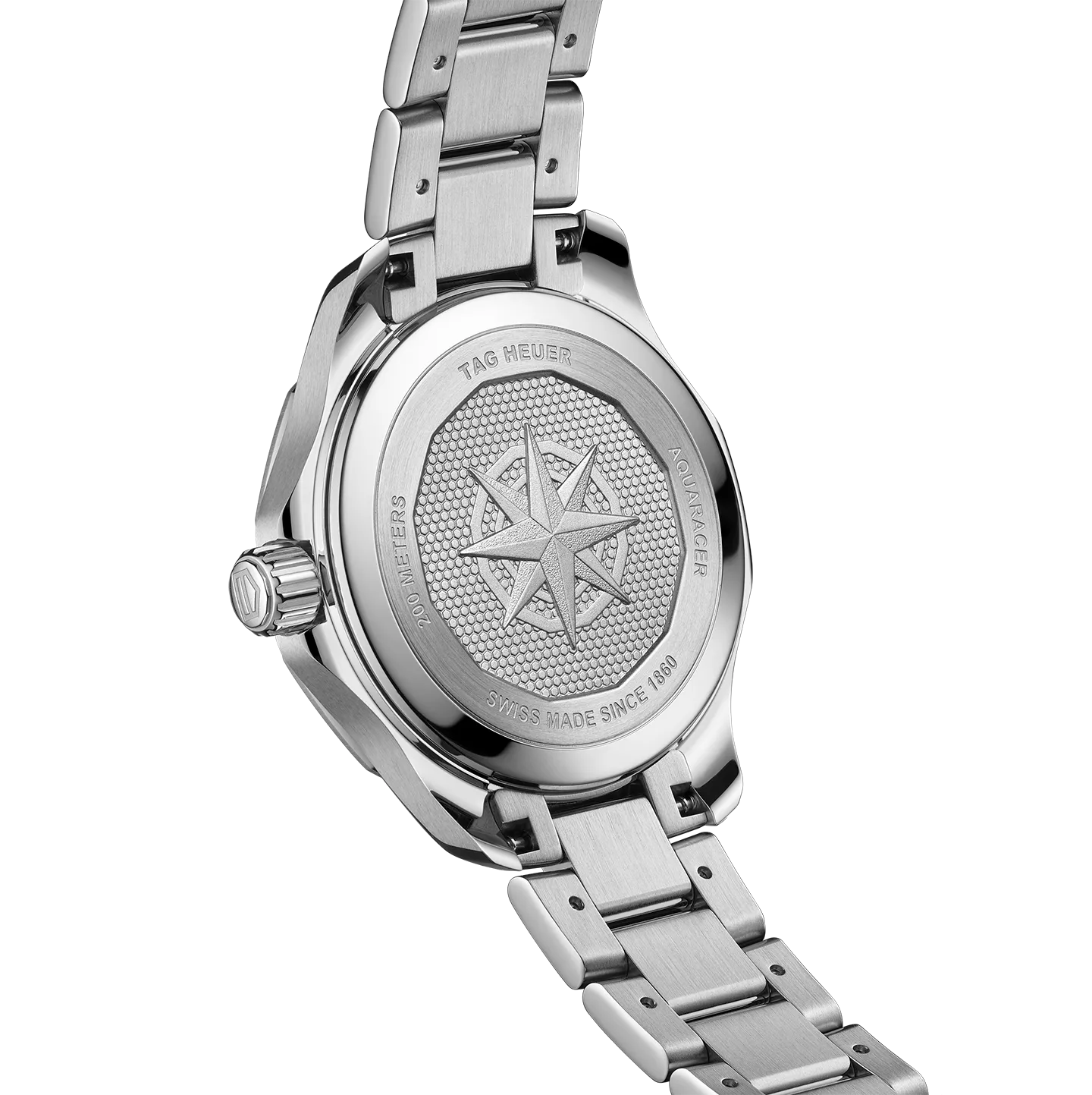 TAG Heuer Aquaracer Professional 200 Solargraph Watch with Mother of Pearl Dial